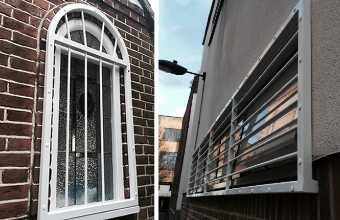 RSG2000 security window bars designed for specific applications.