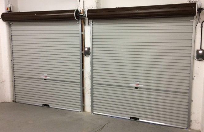 RSG7000 garage door security shutters fitted in London.