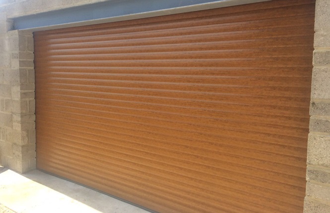RSG7000 garage door shutters fitted to a project in Crystal Palace.