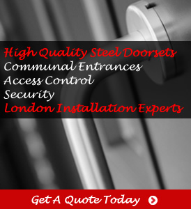 RSG8300 access control and communal doors installation