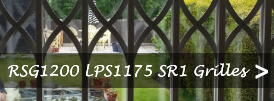 The product page of our LPS1175 SR1 security collapsible grilles