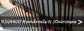 The product page of our handrails and staircases