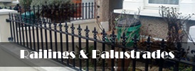 The product page of our railings and balustrades