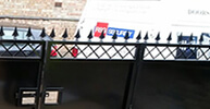 residential security gates for doors & driveways