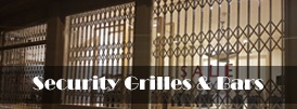 The product page of our security grilles and bars