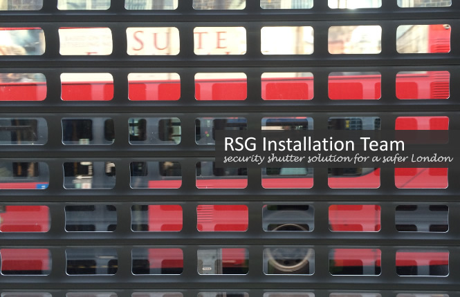 RSG security shutter solution for a safer London.